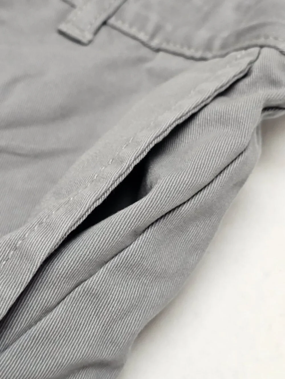New Class Club Boys Teen Gray Grey Classic Modern Fit Adjustable Waist Shorts 16